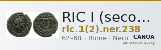 RIC I (second edition) Nero 238 — CANOA