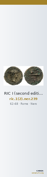 RIC I (second edition) Nero 239 — CANOA