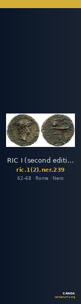 RIC I (second edition) Nero 239 — CANOA