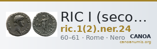 RIC I (second edition) Nero 24 — CANOA