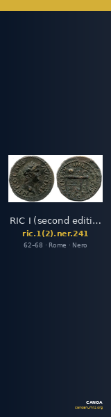 RIC I (second edition) Nero 241 — CANOA