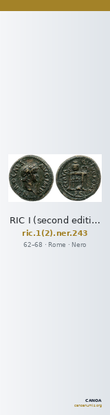 RIC I (second edition) Nero 243 — CANOA