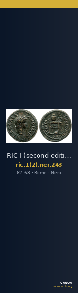 RIC I (second edition) Nero 243 — CANOA
