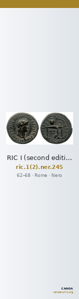 RIC I (second edition) Nero 245 — CANOA