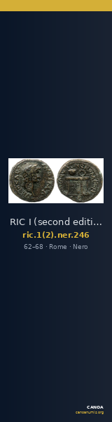 RIC I (second edition) Nero 246 — CANOA