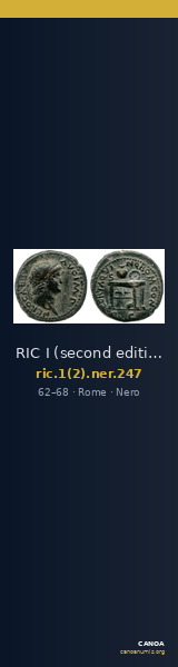 RIC I (second edition) Nero 247 — CANOA