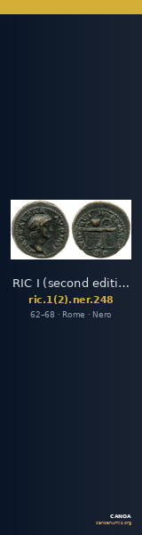 RIC I (second edition) Nero 248 — CANOA