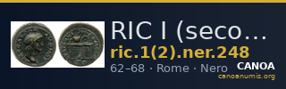RIC I (second edition) Nero 248 — CANOA