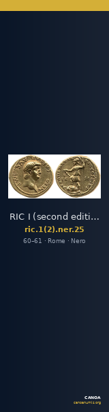 RIC I (second edition) Nero 25 — CANOA