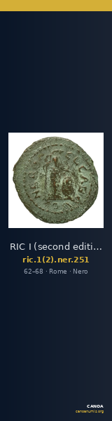 RIC I (second edition) Nero 251 — CANOA