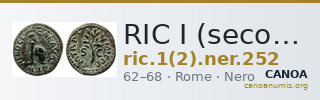 RIC I (second edition) Nero 252 — CANOA