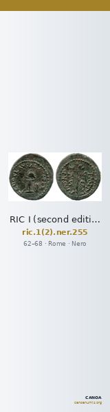 RIC I (second edition) Nero 255 — CANOA