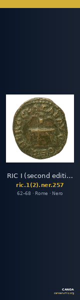 RIC I (second edition) Nero 257 — CANOA