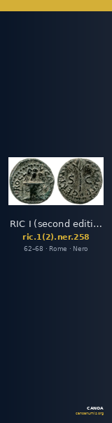RIC I (second edition) Nero 258 — CANOA