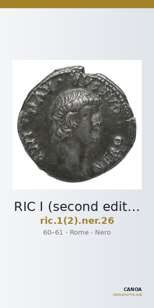 RIC I (second edition) Nero 26 — CANOA