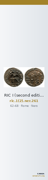 RIC I (second edition) Nero 261 — CANOA