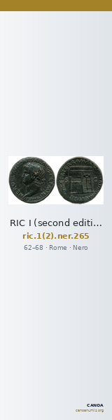 RIC I (second edition) Nero 265 — CANOA