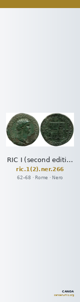 RIC I (second edition) Nero 266 — CANOA