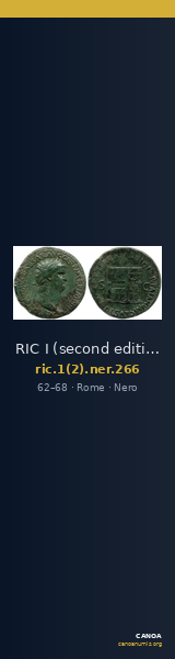 RIC I (second edition) Nero 266 — CANOA