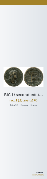 RIC I (second edition) Nero 270 — CANOA