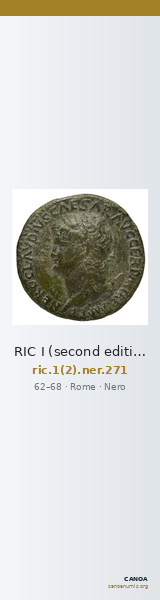 RIC I (second edition) Nero 271 — CANOA