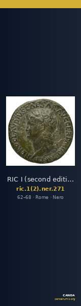RIC I (second edition) Nero 271 — CANOA