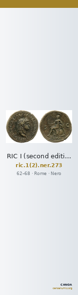 RIC I (second edition) Nero 273 — CANOA