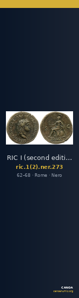 RIC I (second edition) Nero 273 — CANOA