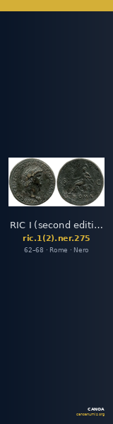 RIC I (second edition) Nero 275 — CANOA