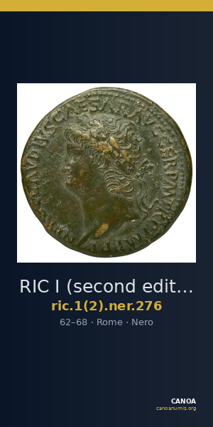 RIC I (second edition) Nero 276 — CANOA