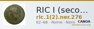 RIC I (second edition) Nero 276 — CANOA