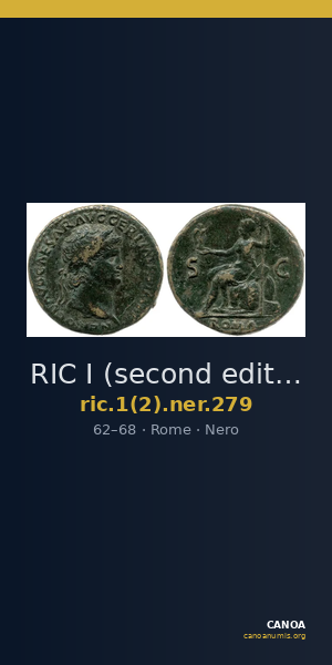 RIC I (second edition) Nero 279 — CANOA