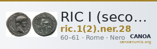RIC I (second edition) Nero 28 — CANOA