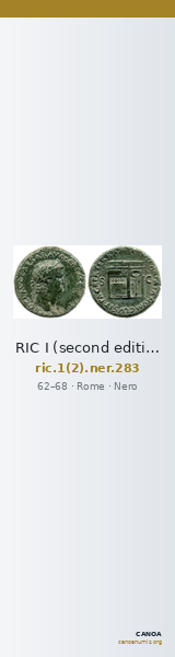 RIC I (second edition) Nero 283 — CANOA