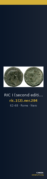 RIC I (second edition) Nero 284 — CANOA