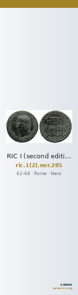 RIC I (second edition) Nero 285 — CANOA