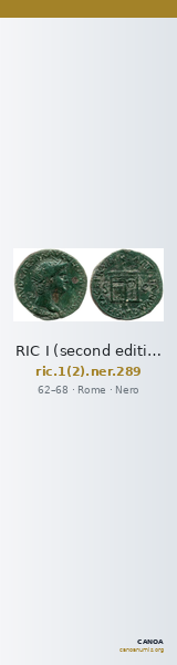RIC I (second edition) Nero 289 — CANOA