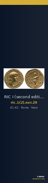 RIC I (second edition) Nero 29 — CANOA