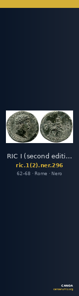 RIC I (second edition) Nero 296 — CANOA