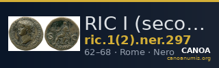 RIC I (second edition) Nero 297 — CANOA