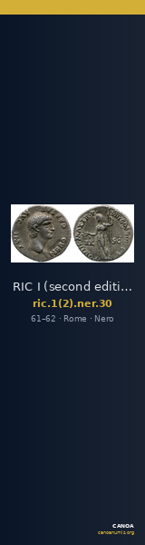 RIC I (second edition) Nero 30 — CANOA