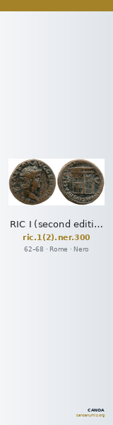 RIC I (second edition) Nero 300 — CANOA