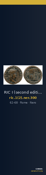 RIC I (second edition) Nero 300 — CANOA