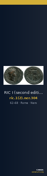 RIC I (second edition) Nero 304 — CANOA