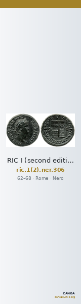 RIC I (second edition) Nero 306 — CANOA