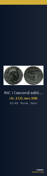 RIC I (second edition) Nero 306 — CANOA