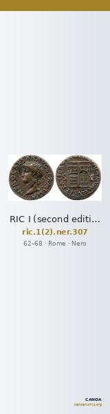 RIC I (second edition) Nero 307 — CANOA