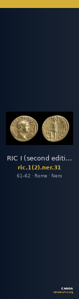 RIC I (second edition) Nero 31 — CANOA