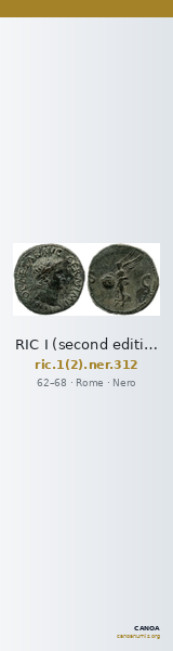 RIC I (second edition) Nero 312 — CANOA