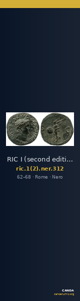 RIC I (second edition) Nero 312 — CANOA